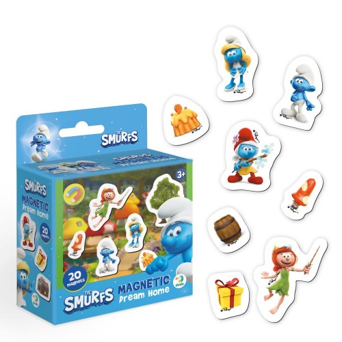 Магнитная игра "Дом Мечты. The Smurfs Коттедж Смурфетты" (Dodo)