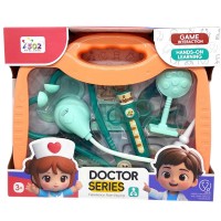 Докторский набор в чемодане (ПЕРСИКОВЫЙ)