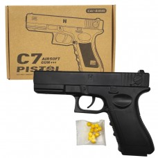 Пістолет з металевими деталями (коробка 8,7*13*4,2 см)