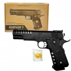 Пістолет з металевими деталями (коробка 26*18*4,5 см)