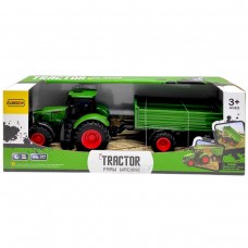 Трактор з причіпом інерційний, в коробці 45*14*16,5 см