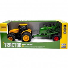 Трактор з причіпом інерційний, в коробці 42*17,5*16,3 см