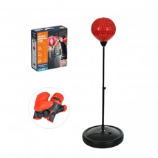 Боксерський набір, підсвічування, максимальна висота 125 см, рукавички, насос, в коробці