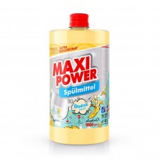 Maxi Power Засіб для миття посуду Banana, 1л + Banana запаска 500мл