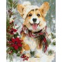 Картина за номерами - "Щасливий песик" ©art_selena_ua, 40х50см (Ideyka)