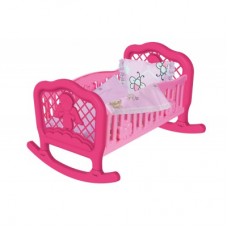 Колиска для ляльки ТехноК (рожева)
