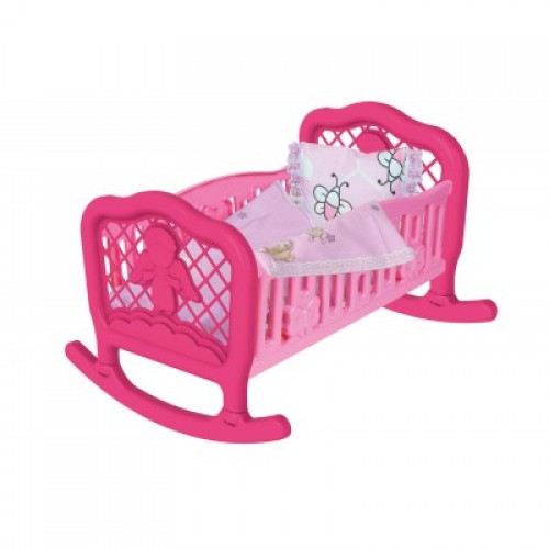 Колиска для ляльки ТехноК (рожева) (Технок)