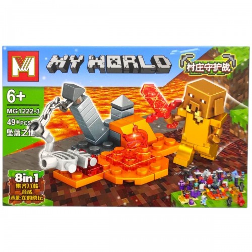 КОНСТРУКТОР "MINECRAFT/Майнкрафт" (ВИД 3) (MiC)