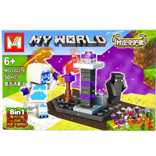 КОНСТРУКТОР "MINECRAFT/Майнкрафт" (ВИД 4) (MiC)