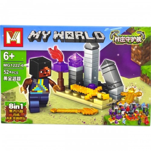 КОНСТРУКТОР "MINECRAFT/Майнкрафт" (ВИД 6) (MiC)