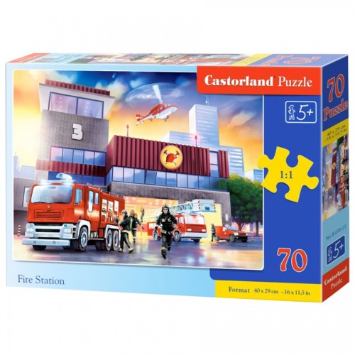 Пазли "Пожежна станція", 70 дет. (Castorland)