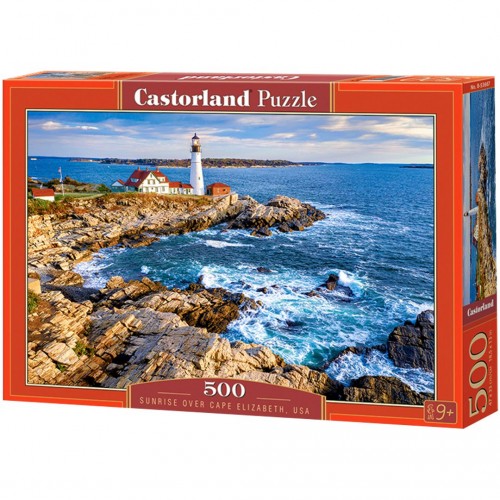 Пазли "Схід сонця над Кейп-Елізабет, США", 500 елементів (Castorland)