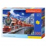 Пазли "Новорічний експрес Санти", 200 елементів (Castorland)