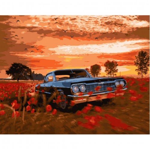 Картина за номерами "Дорога без кордонів" 40x50 см (art craft)