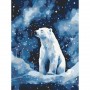 Картина за номерами "Полярний ведмідь" 30х40 см (art craft)