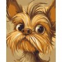 Картина за номерами "Йоркширський терʼєр" 40х50 см (art craft)