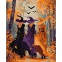 Картина по номерах "Три відьми у лісі" 40x50 см (Ідейка)