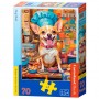 Пазлы "Собака-повар" 70 элементов (Castorland)