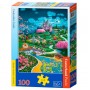 Пазлы "Замок Золушки" 100 элементов (Castorland)