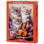 Пазли "Музичні кошенята" 500 елементів (Castorland)