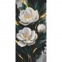 Картина за номерами з фарбами металік "Золото півонії" 40х80 см (art craft)