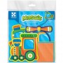 Набір для творчості (мʼяка мозаїка) "Транспорт" (MiC)