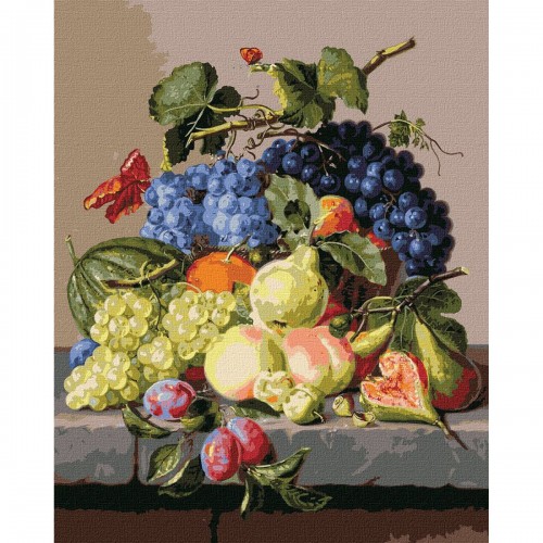 Картина за номерами "Оксамитовий натюрморт" ★★★★★ (Ідейка)