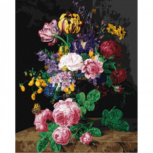 Картина за номерами "Квітковий аромат" ★★★★ (Ідейка)