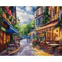 Картина за номерами "Вуличка у Франції" 40х50 см (Ідейка)