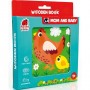 Деревʼяна іграшка "Деревʼяна книга. Мама та дитя" (Vladi Toys)
