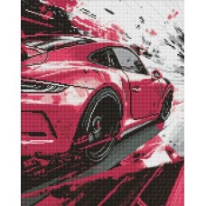 Алмазна мозаїка - Рожевий стиль ©art_selena_ua, 40х50см