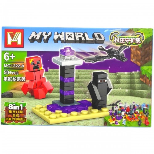 КОНСТРУКТОР "MINECRAFT/Майнкрафт" (ВИД 8) (MiC)