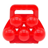 Сніжколіп на 5 сніжок (ЧЕРВОНИЙ)