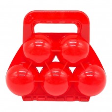 Сніжколіп на 5 сніжок (ЧЕРВОНИЙ)