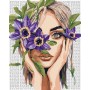 Картина за номерами - "Барвиста поезія: Клематис" ©art_selena_ua, 40х50см (Ideyka)