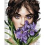 Картина за номерами - "Барвиста поезія: Фіолетові іриси" ©art_selena_ua, 40х50см (Ideyka)