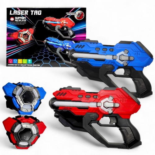 Пістолети з мішенями (2 пістолети, 2 мішені, підсвічування, звук, вібрація) (MiC)