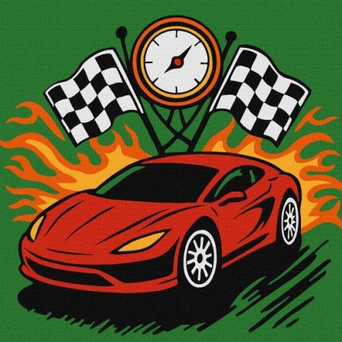 Картина за номерами - "Мить перемоги" ©art_selena_ua, 25х25см (Ideyka)