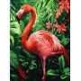 Картина за номерами - "Фламінго в тропіках" ©art_selena_ua, 30х40см (Ideyka)