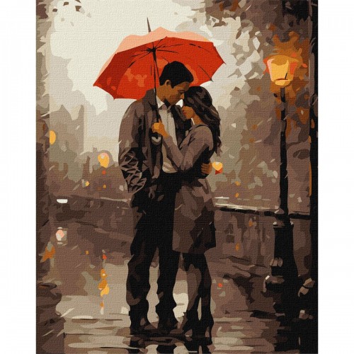 Картина по номерам "Гармония влюбленных" 40х50 (Ідейка)