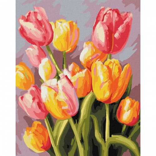 Картина по номерам "Весенний букет" 40х50 см (Ідейка)