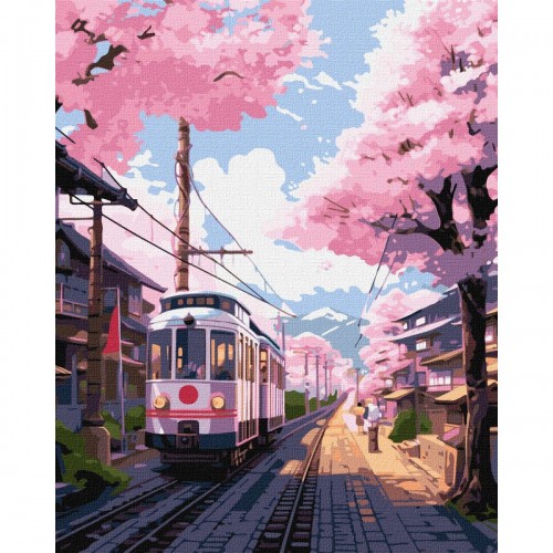 Картина по номерам "Город утром" 40х50 см (Ідейка)