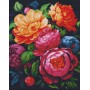Алмазная мозаика - "Красочный букет" ©art_selena_ua, 40х50см (Ideyka)