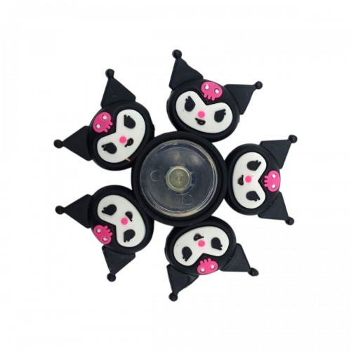 Спінер гумовий КУРОМІ (ЧОРНИЙ) (MiC)