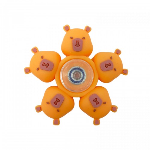 Спінер гумовий КАПІБАРА (РУДИЙ) (MiC)