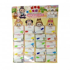 Нотатник з фломастером LABUBU (20 шт. в наборі)