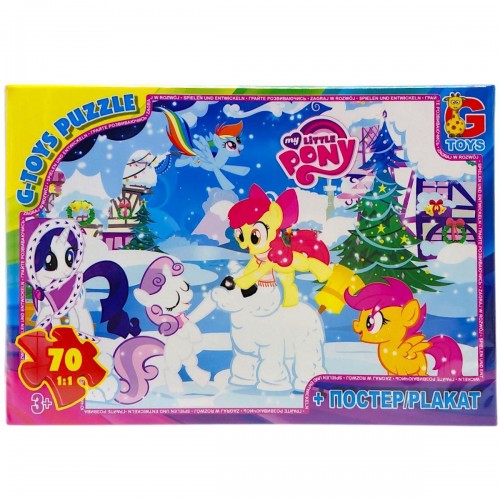 Пазлы из серии "Моя маленькая пони", 70 эл (Gtoys)