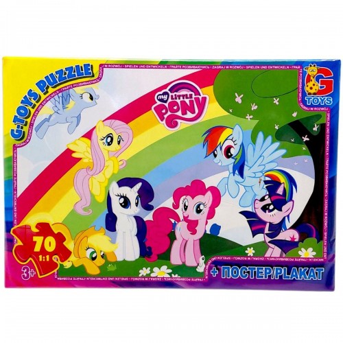 Пазлы из серии "Моя маленькая пони", 70 эл. (Gtoys)