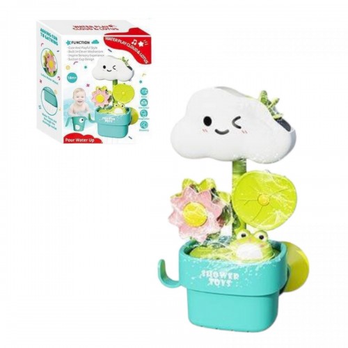 Игра для ванны мельница, кружка, на присосках, механический принцип работы, в коробке (MiC)