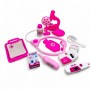 Игровой набор "Маленький врач" 12 деталей (розовый) (Руді)